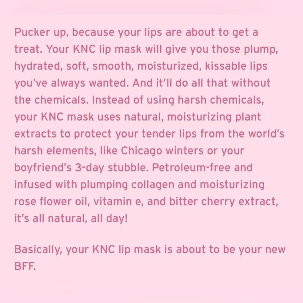 KNC Beauty Collagen Infused Lip Masks J2